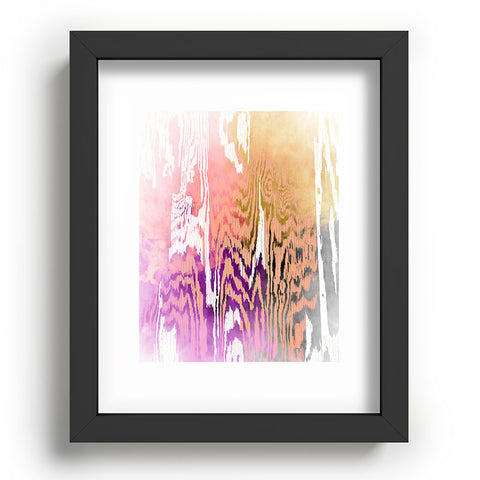 Caleb Troy Earth Tone Safari Recessed Framing Rectangle