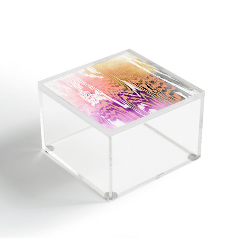 Caleb Troy Earth Tone Safari Acrylic Box