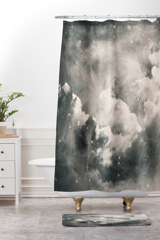 Caleb Troy Find Me Among The Stars Shower Curtain And Mat