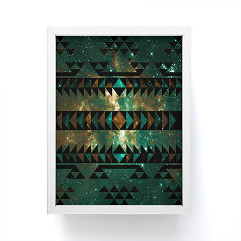 Caleb Troy Gatsby Dust Tribal Framed Mini Art Print