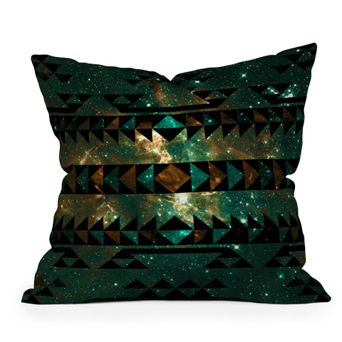 Caleb Troy Gatsby Dust Tribal Throw Pillow