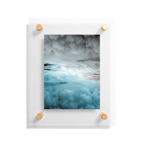 Caleb Troy Glacier Painted Clouds Floating Acrylic Print