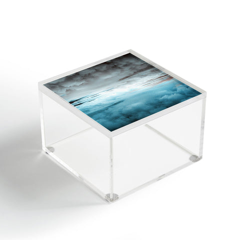 Caleb Troy Glacier Painted Clouds Acrylic Box