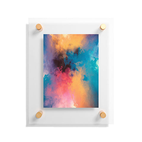 Caleb Troy Golden Virus Floating Acrylic Print