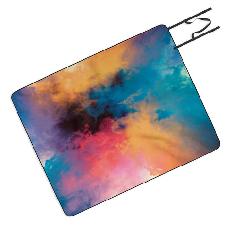 Caleb Troy Golden Virus Picnic Blanket