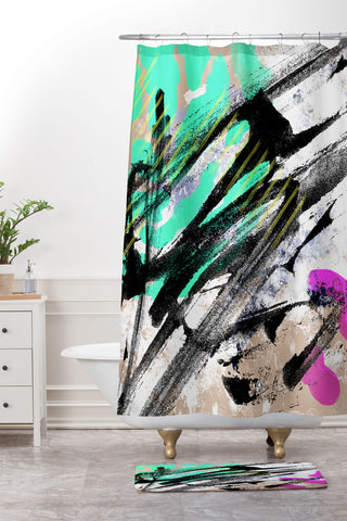 Caleb Troy Havemeyer Shower Curtain And Mat