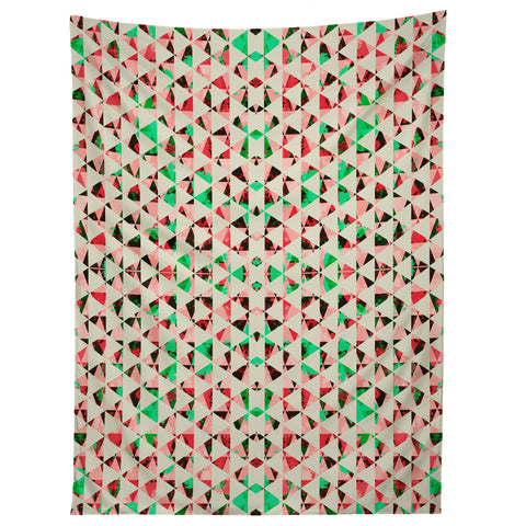 Caleb Troy Holiday Tone Shards Tapestry