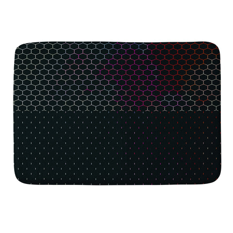 Caleb Troy HoneyComb Arcade Memory Foam Bath Mat