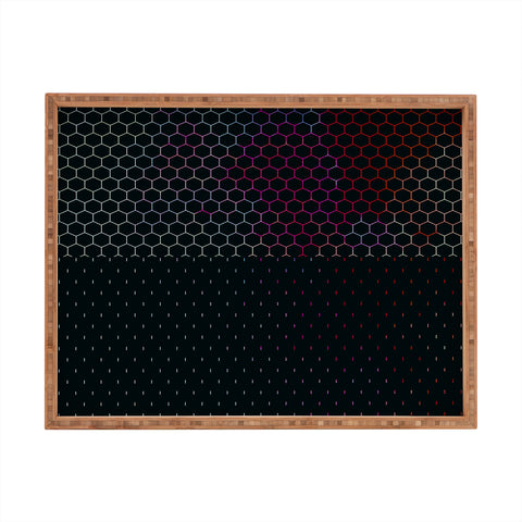 Caleb Troy HoneyComb Arcade Rectangular Tray