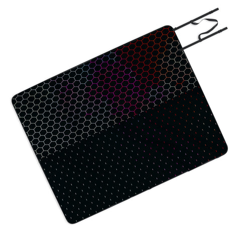 Caleb Troy HoneyComb Arcade Picnic Blanket