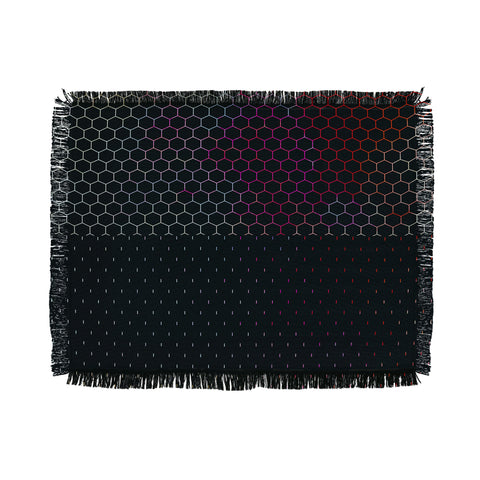 Caleb Troy HoneyComb Arcade Throw Blanket