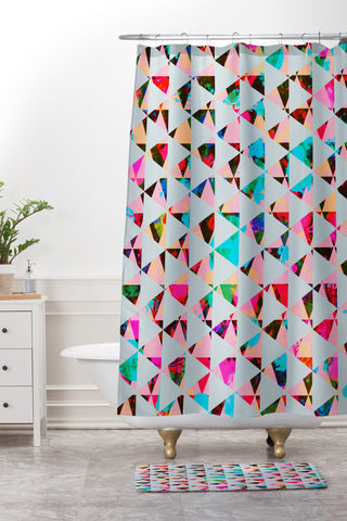 Caleb Troy Indie Mute Shower Curtain And Mat