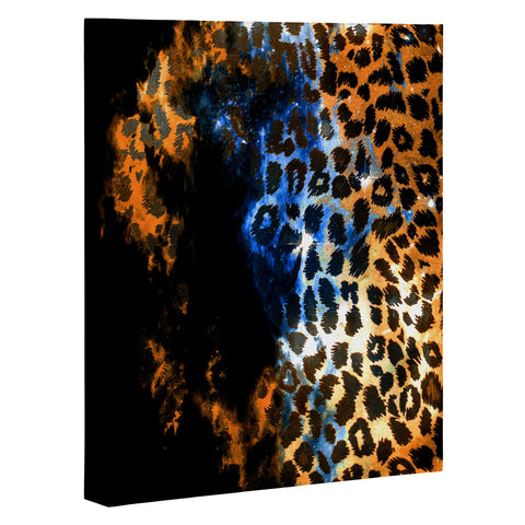 Caleb Troy Leopard Storm Art Canvas