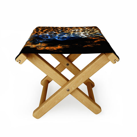 Caleb Troy Leopard Storm Folding Stool