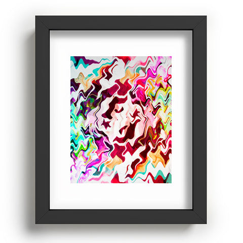 Caleb Troy Melted Graffiti Recessed Framing Rectangle