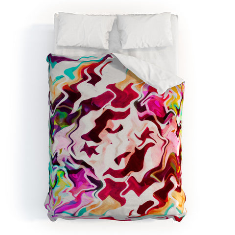 Caleb Troy Melted Graffiti Duvet Cover