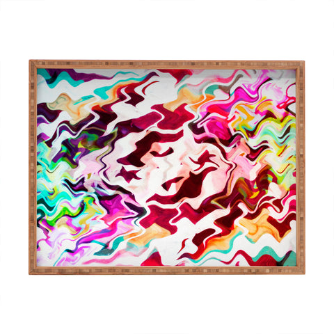 Caleb Troy Melted Graffiti Rectangular Tray