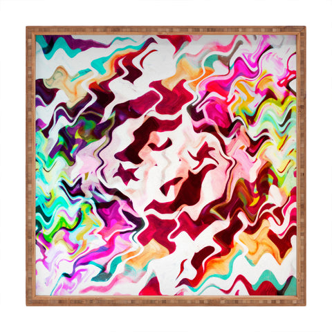 Caleb Troy Melted Graffiti Square Tray