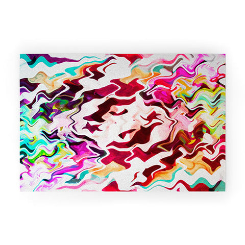 Caleb Troy Melted Graffiti Welcome Mat