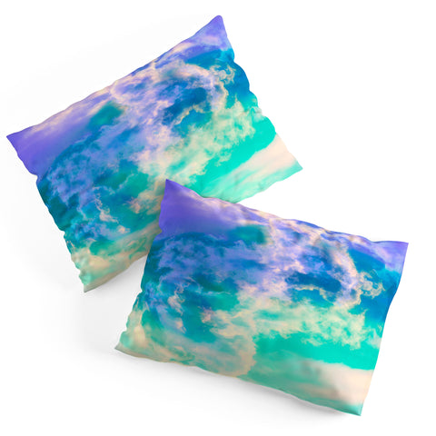 Caleb Troy Mountain Meadow Painted Clouds Pillow Shams