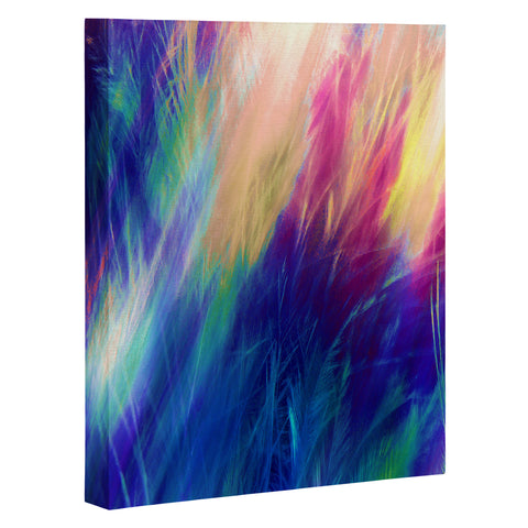 Caleb Troy Paint Feathers In The Sky Art Canvas