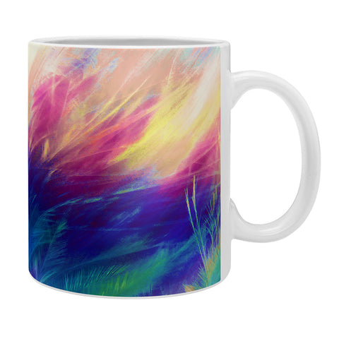 Caleb Troy Paint Feathers In The Sky Coffee Mug