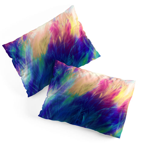 Caleb Troy Paint Feathers In The Sky Pillow Shams