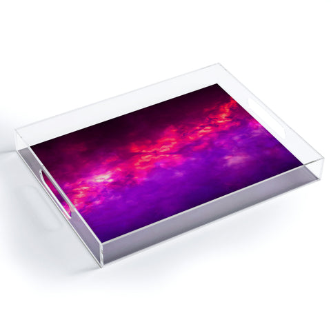Caleb Troy Painted Clouds Vapors I Acrylic Tray