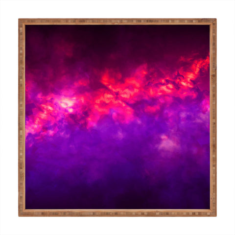 Caleb Troy Painted Clouds Vapors I Square Tray