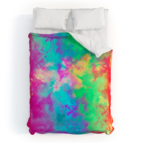 Caleb Troy Painted Clouds Vapors II Duvet Cover