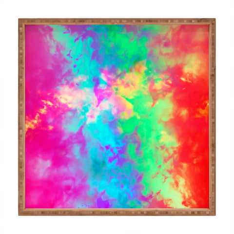 Caleb Troy Painted Clouds Vapors II Square Tray