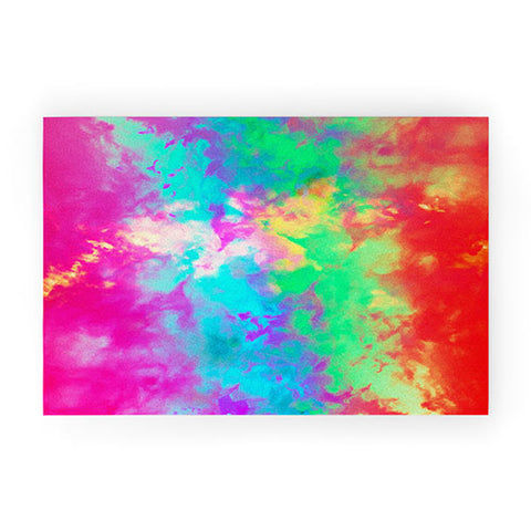 Caleb Troy Painted Clouds Vapors II Welcome Mat