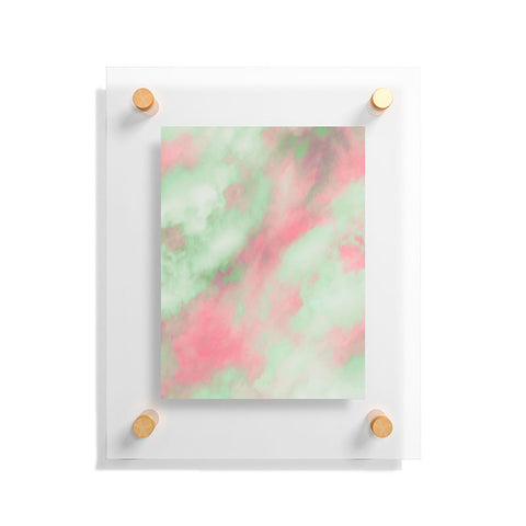 Caleb Troy Pastel Christmas Floating Acrylic Print