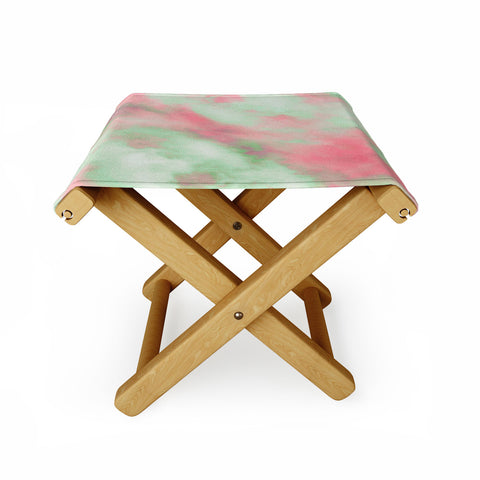 Caleb Troy Pastel Christmas Folding Stool
