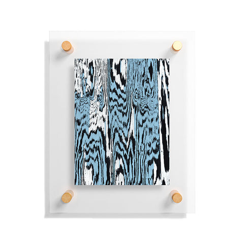 Caleb Troy Placid Blue Safari Floating Acrylic Print