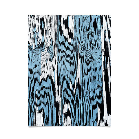 Caleb Troy Placid Blue Safari Poster