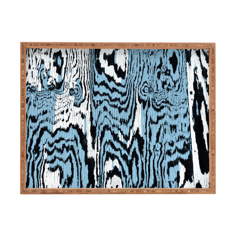 Caleb Troy Placid Blue Safari Rectangular Tray