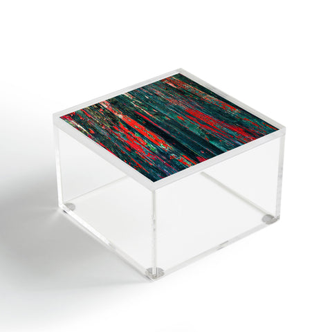 Caleb Troy Red Splinters Acrylic Box