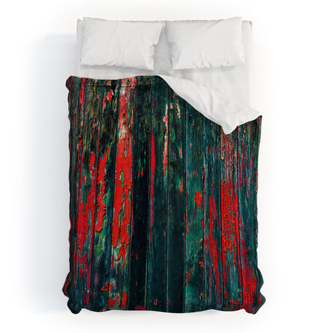 Caleb Troy Red Splinters Comforter