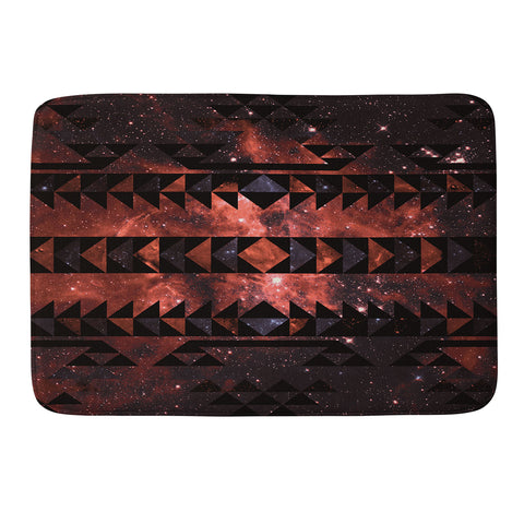 Caleb Troy Rusted Galaxy Tribal Memory Foam Bath Mat