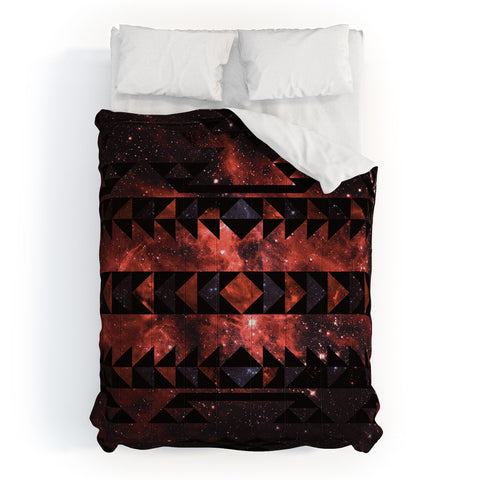 Caleb Troy Rusted Galaxy Tribal Comforter