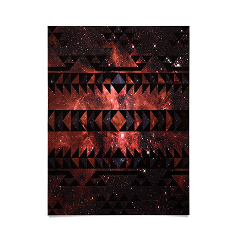 Caleb Troy Rusted Galaxy Tribal Poster