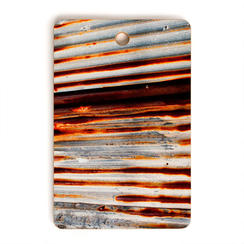 Caleb Troy Rusted Lines Cutting Board Rectangle