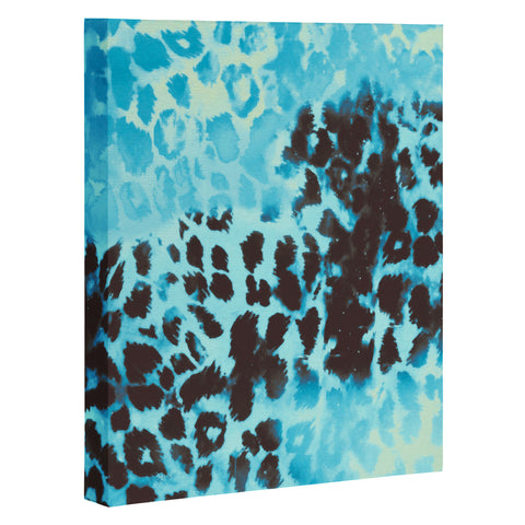 Caleb Troy Snow Leopard Art Canvas