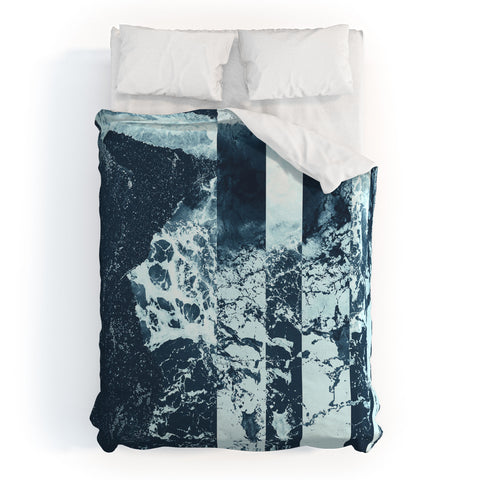 Caleb Troy Swell Zone Spatter Duvet Cover