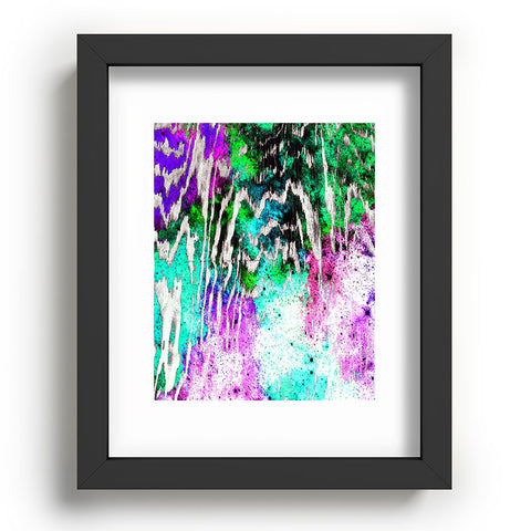 Caleb Troy Techno Zebra Stars 1 Recessed Framing Rectangle