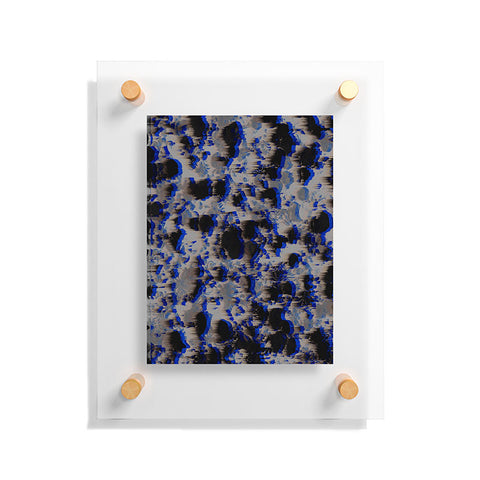 Caleb Troy Tossed Boulders Blue Floating Acrylic Print