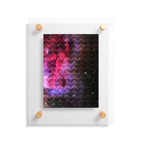 Caleb Troy Tribal Galaxy Elevator Floating Acrylic Print