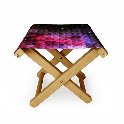 Caleb Troy Tribal Galaxy Elevator Folding Stool