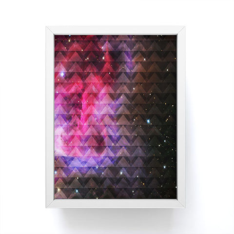 Caleb Troy Tribal Galaxy Elevator Framed Mini Art Print